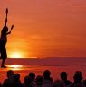Sunset Celebration, Key West, Florida Keys, Florida - Credit: Bob Krist,Florida Keys News Bureau