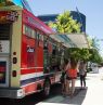 Food Truck im Klyde Warren Park, Dallas, Texas - Credit: Dallas CVB