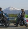 Motorcyclists at Miles Canyon lookout, Whitehorse, Yukon - Credit: © Government of Yukon