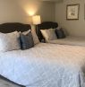 Zimmer mit 2 Double Betten, Tattingstone Inn, Wolfville, Nova Scotia - Credit: Tattingstone Inn
