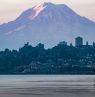 Tacoma mit Mt. Rainier im Hintergrund, Seattle, Washington - Credit: Port of Seattle