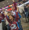 Fan beim Avalanche Hockey Spiel, Denver, Colorado - Credits: VISIT Denver