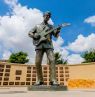 Buddy Holly Statue, Lubbock, Texas - Credit: Texas Tourism
