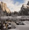 El Capitan im Winter, Yosemite National Park, Kalifornien - Credit: Yosemite Mariposa County Tourism Bureau
