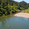 Russian River, Sonoma County, Kalifornien Credit: Sonoma County