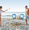 Familie spielt Spike Ball am Strand, Myrtle Beach, South Carolina - Credit: Visit Myrtle Beach
