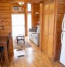 Wohnbereich, Cabin 471, ACE Adventure Resort, New River Gorge, West Virginia - Credit: ACE Adventure Resort