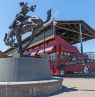 Rodeoreiter Skulptur, Pendleton Round-Up, Oregon - Credit: Travel Oregon, Robert Cosner