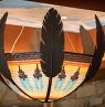 Decor, Choctaw Cultural Center, Durnat, Oklahoma - Credit: OTRD
