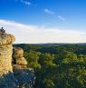Ausblick, Garden of the Gods, Illinois - Credit: Illinois Office of Tourism