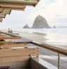 Ausblick von der Terrasse, Surfsand Resort, Cannon Beach, OR Credit: Surfsand Resort