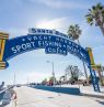 Schild Yachthafen, Santa Monica, Kalifornien - Credit: Santa Monica Travel & Tourism