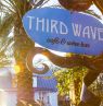 Schild, Third Wave Cafe/Bar, New Smyrna Beach, Florida - Credit: Tighe O'Connor, Third Wave Cafe