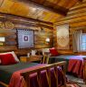 Beispiel Cabin mit 2 Twin Bett, Blackwater Creek Lodge & Guest Ranch, Cody - Credit: Blackwater Creek Lodge & Guest Ranch