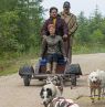 Cart mit Hunden, Churchill, Manitoba - Credit: Built Films