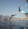 Sprung ins Wasser von einem Dhow, Musandam - Credit: Ministry of Heritage & Tourism Sultanate of Oman