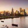 Providence River & Skyline, Providence - Credit: Go Providence