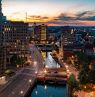 Blick auf den Kanal durch die Stadt, Providence - Credit: Go Providence