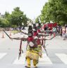 Tänzer in Parade, Red Earth Festival 2018, Oklahoma City - Credit: Lori Duckworth, Oklahoma Tourism