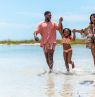 Familie im Wasser, North Beach, Fort de Soto - Credit: Visit St. Pete-Clearwater