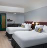 Zimmerbeispiel mit 2 Queen Betten, Hotel Indigo West Chester - Credit: Hotel Indigo West Chester